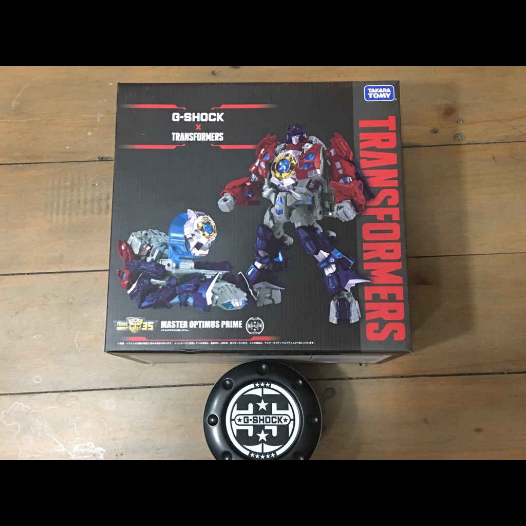 35th Anniversary G Shock Optimus Prime And G Shock